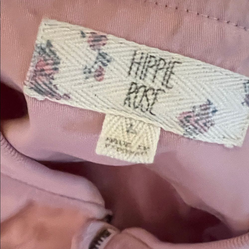 #1248=Women's Pink Bomber Jacket - Picture 4 of 5